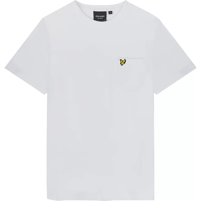 T-shirt met zak Lyle & Scott Plain