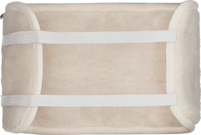 Alwero rug warmer naturel wol