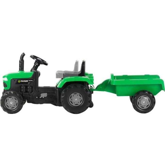 Traptractor met aanhanger - Buddy Toys - BPT 1013