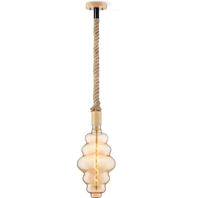 Home sweet home hanglamp Leonardo Cloud - amber