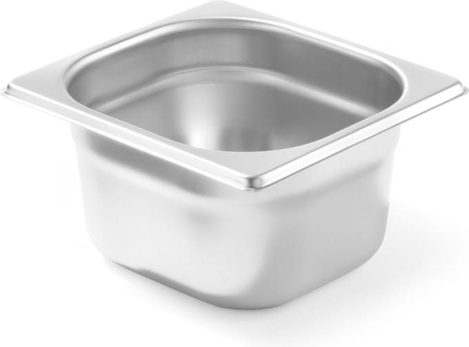 HENDI Gastronormbak – roestvrij staal – 2,4L – 150mm hoog – stapelbaar