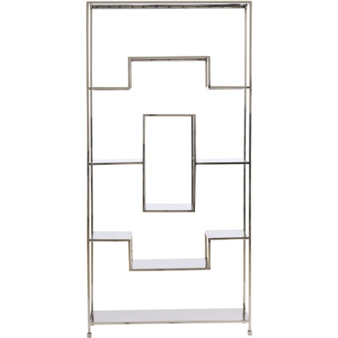 Light & Living - Kast open REZINA - 100x30x205cm - Grijs