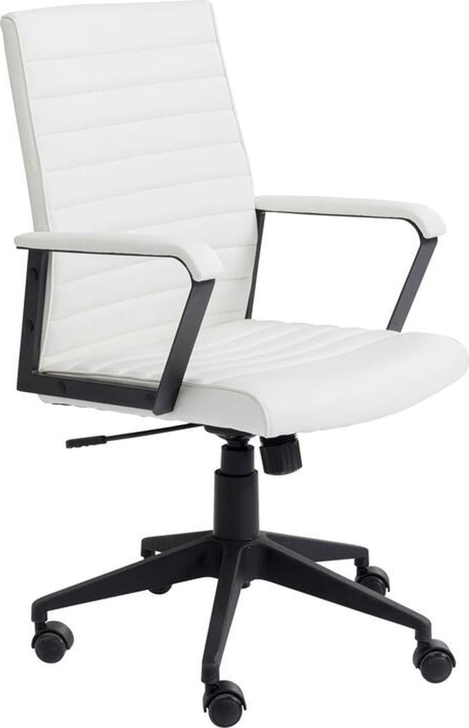 Kare Design Bureaustoel Wit Model Labora
