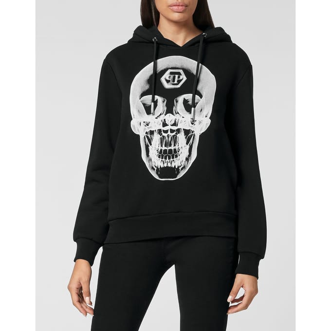 Sweatjack Met Capuchon Skull