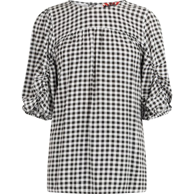 Mymo Blouse Dames zwart wit