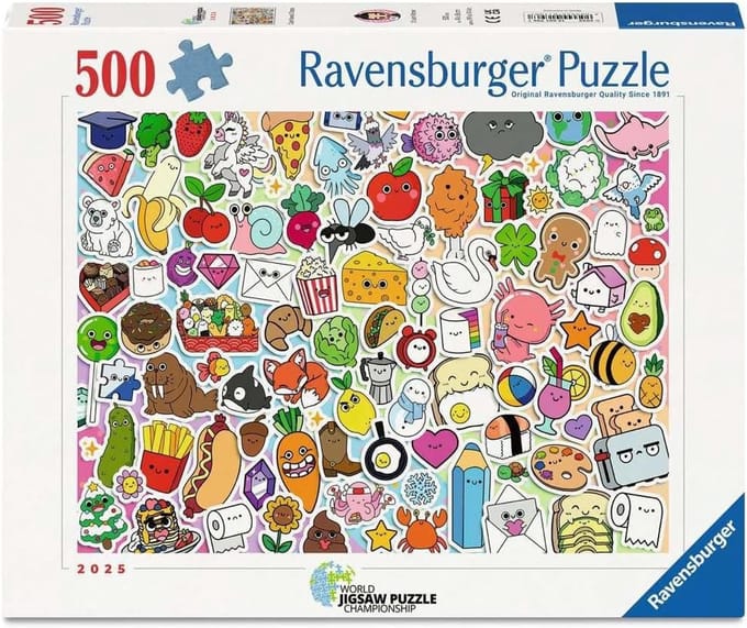 Legpuzzel 500 - Puzzel Volwassenen - Ontspanning Thuis - Gedetailleerd Design - 49x36cm - Geel