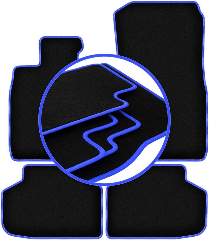 CARLUX-BLUE automatten voor: BMW 7 F01 xDrive (2008-2015)