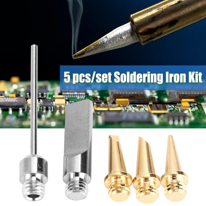 5 stuks set Gas Soldeerbout Kit Elektrische Schuimsnijder Soldeertips Lasgereedschap Accessoires