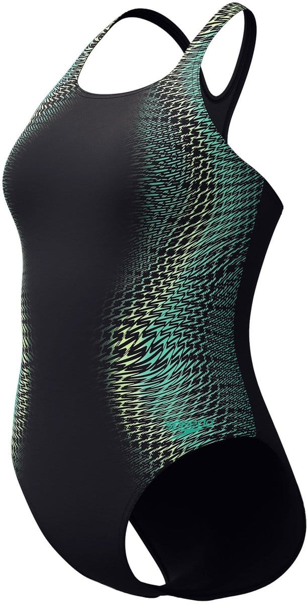 SPEEDO eco+ dig placem medalist bla/grn 003055-16569