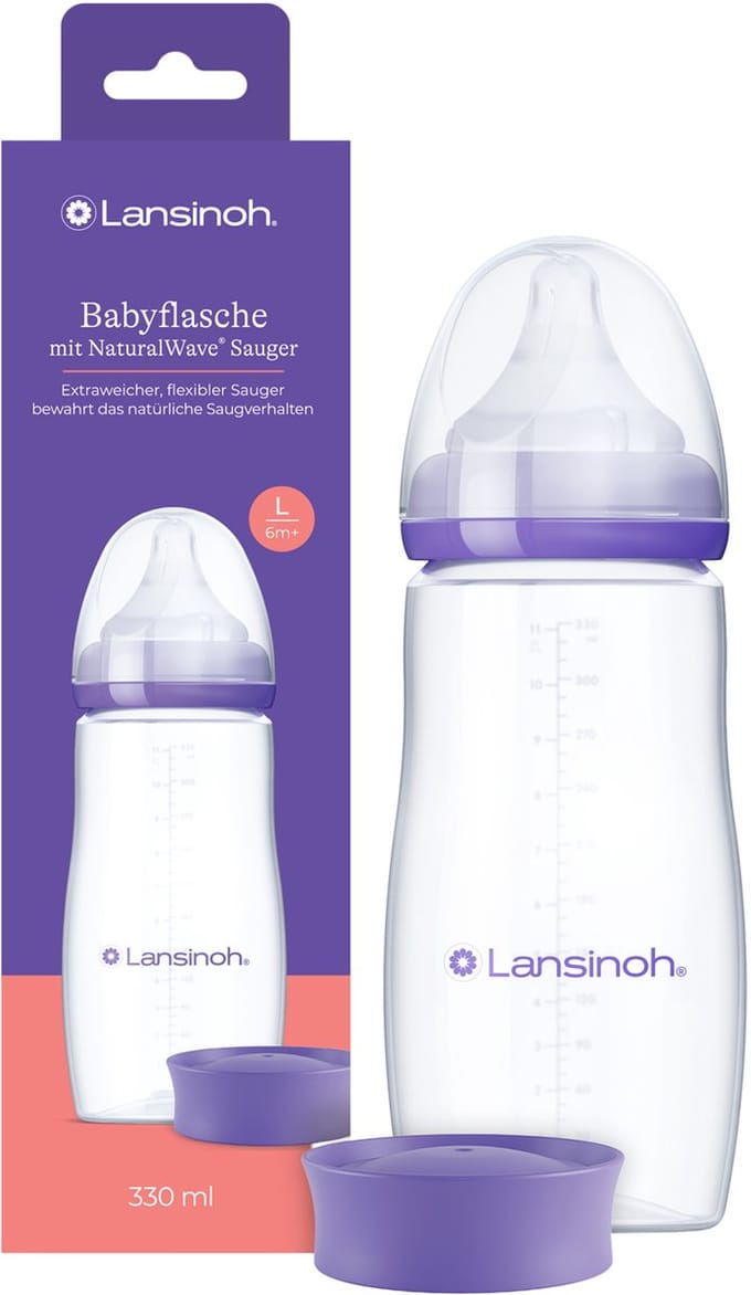 Lansinoh Fles met NaturalWave® Speen - 330 ml
