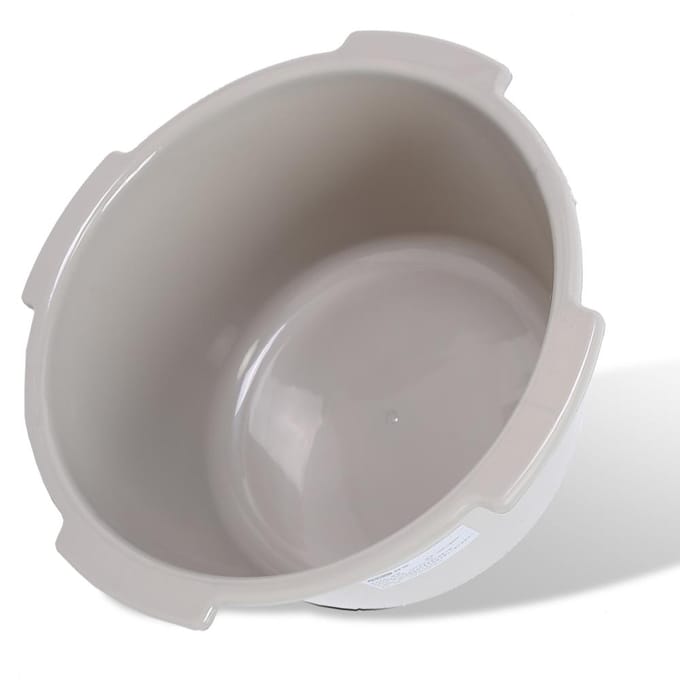 Seau de toilette portable pour personnes âgées et maternelles gray