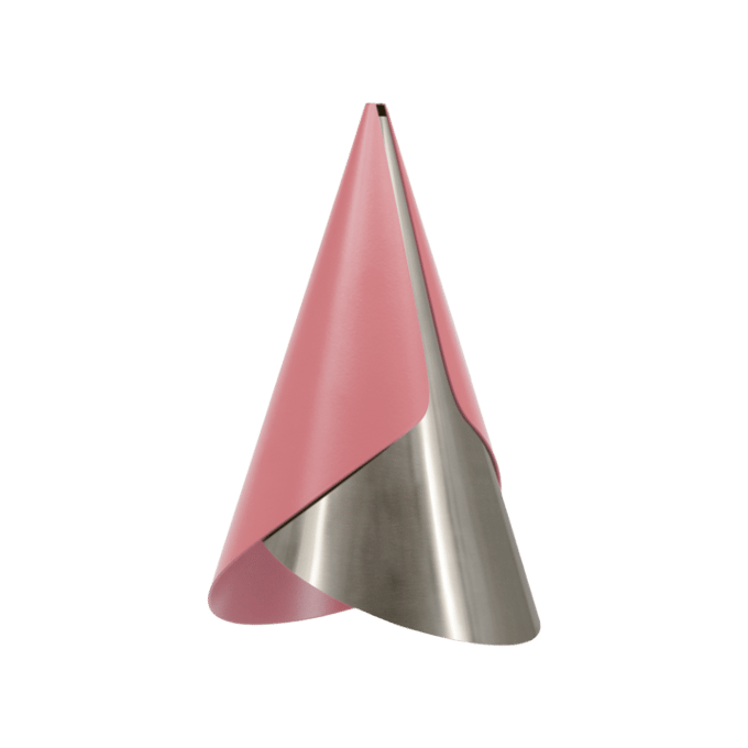 UMAGE Cornet Lampenkap - Nuance Rose/Steel
