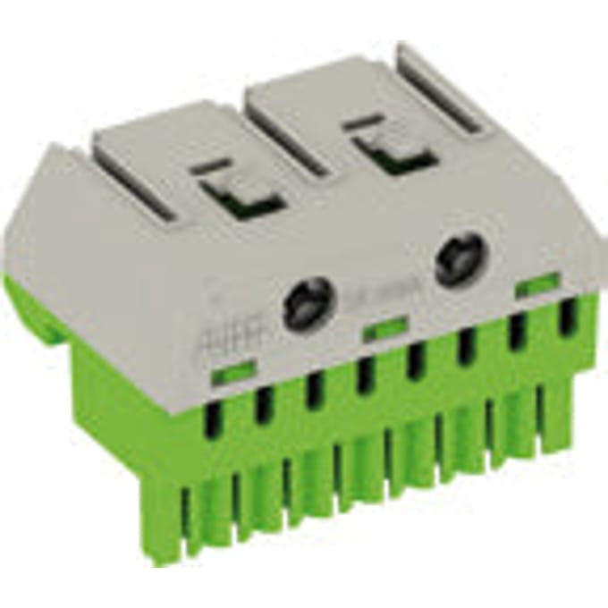 ABB ZK82G Klemmenstrook PE 8 1 - 5-4mm Schroefloos - 1SPE007715F9713 [2 stuks].