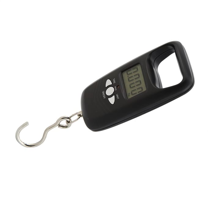 Mini Pèse-bagages Électronique Numérique Portable Noir Haute Précision black