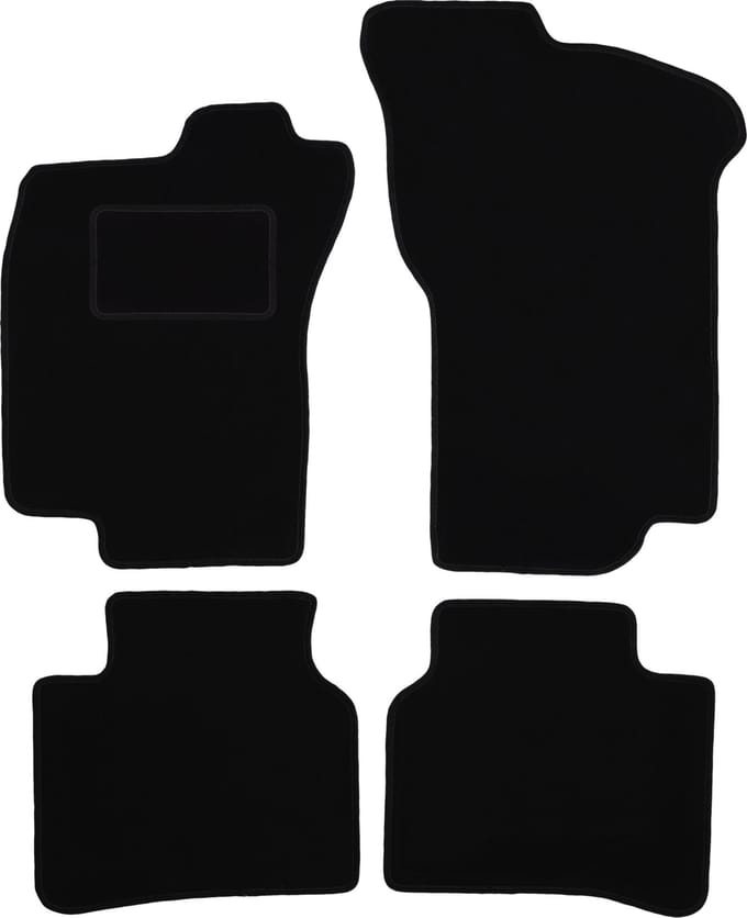 Zwarte veloursmatten voor: Lancia Dedra sedan (1989-1999)