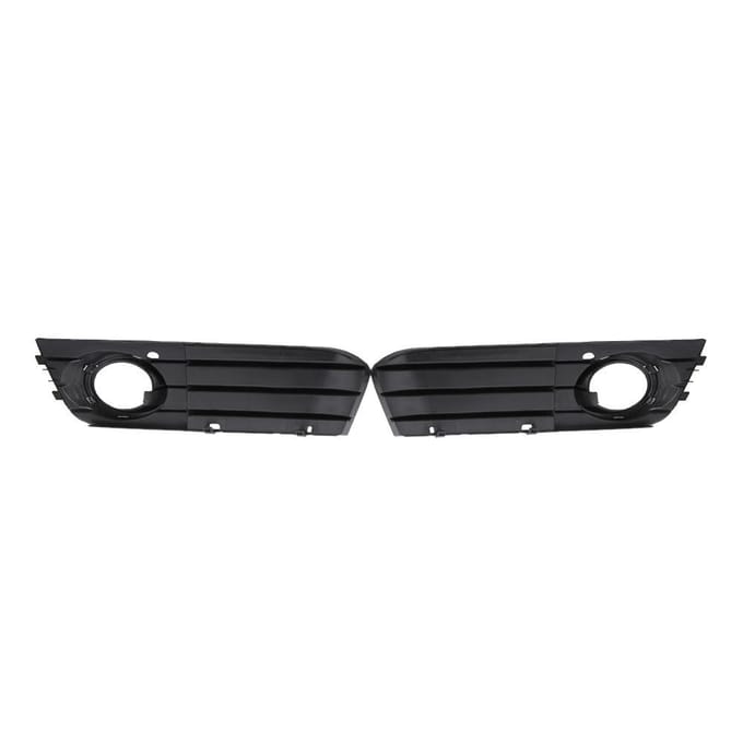 Grille de phare antibrouillard pour pare-chocs avant gauche et droite A4L B8 (2008-2012) black