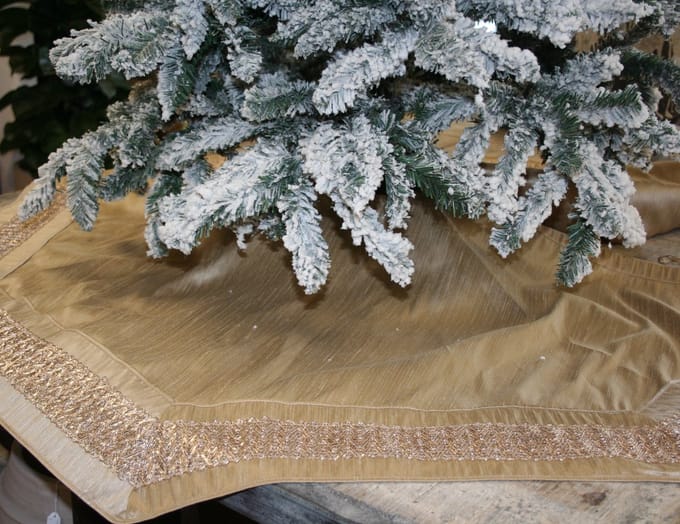 Goodwill - Kerstrok - Kerstboommantel - Goud Diameter 137 cm