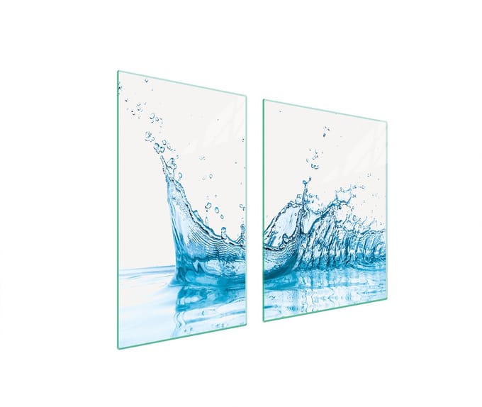 TMK ArtDeko Serie - Snijplank - Glas - 100x52 cm - Veilig