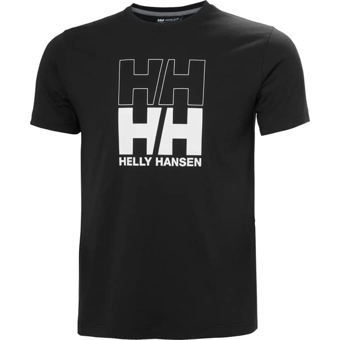 Helly Hansen Core Graphic T 2.0 T-shirt Met Korte Mouwen Zwart S Man
