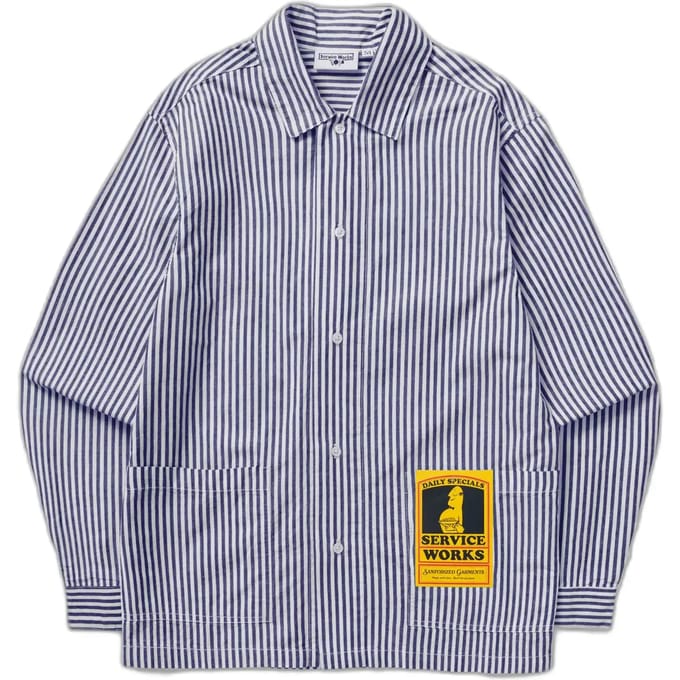 Overhemd Service Works Poplin Waiter
