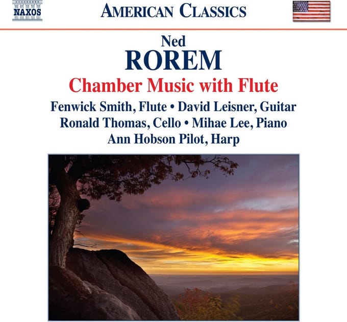 Fenwick Smith, Mihae Lee, David Leisner, Ronald Thomas, Ann Hobson Pilot - Rorem: Chamber Music With Flute (CD)