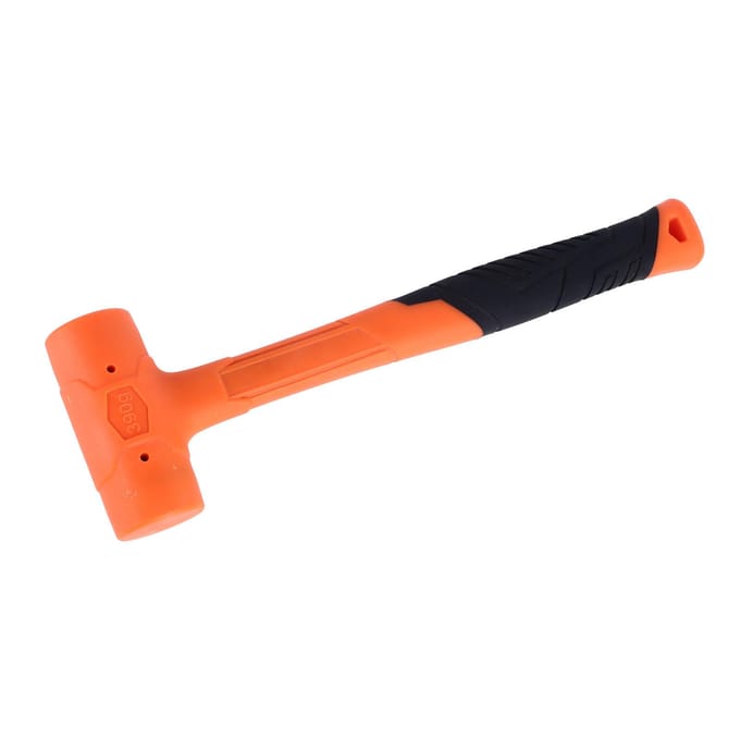 Rubberen Hamer 0.5LB Niet-Elastische Terugslagbestendige Rubberen Hamer voor Installatie black