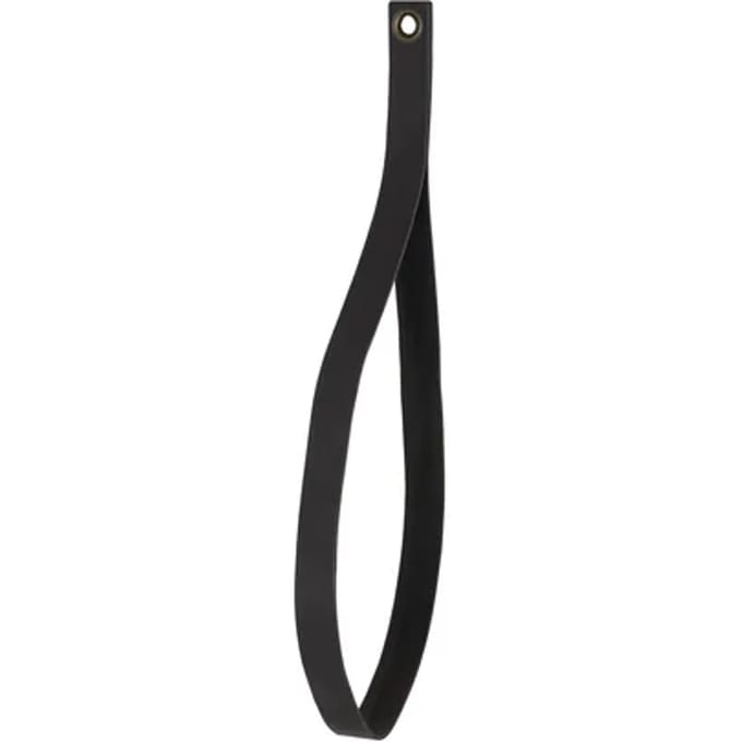 Duraline Leren Bandjes Zwart 100cm