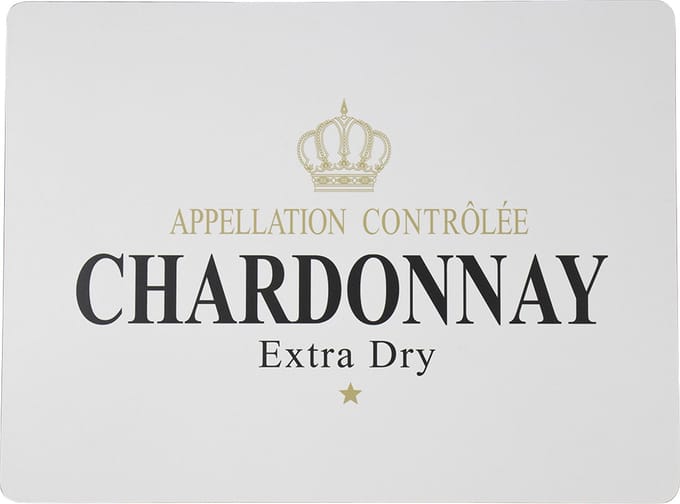 placemat wijn chardonnay wit 30x40cm (4)