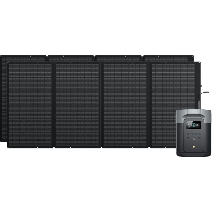 EcoFlow DELTA 2 Max Solar Generator (PV400W)