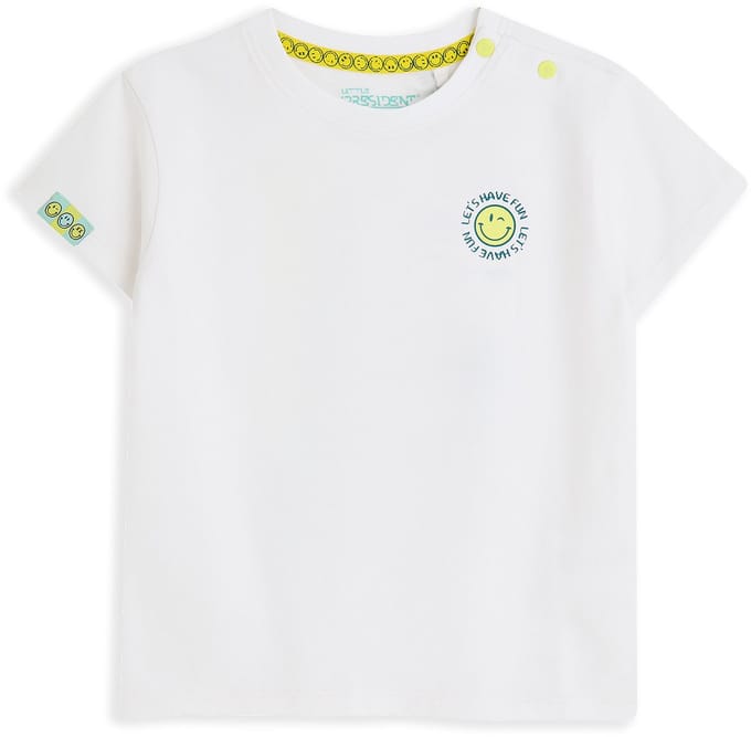 4PRESIDENT T-shirt jongens - White - Maat 110