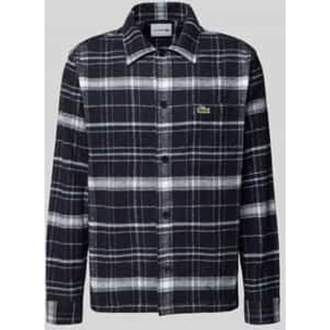 Oversized overhemdjack van puur katoen, model '6CG'