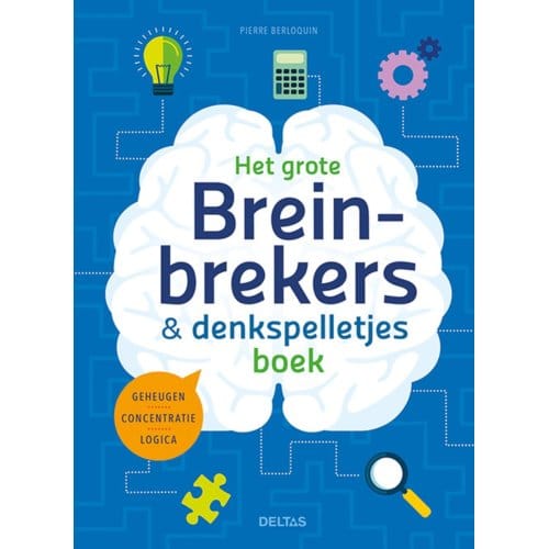 Het Grote Breinbrekers En Denkspelletjes Boek - Pierre Berloquin