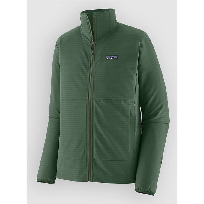 Patagonia R1 Techface Jas groen