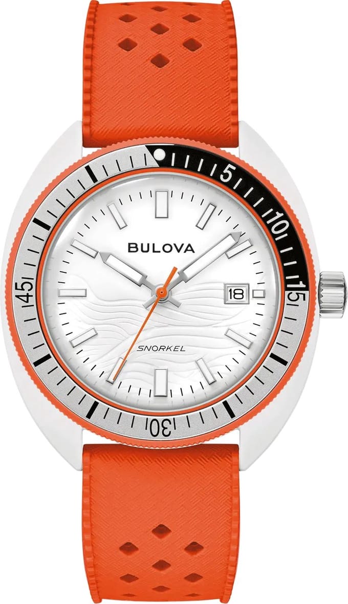 Bulova 98B448 Performance Snorkel 'Clownfish' hybride keramisch horloge