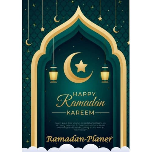 Ramadan Planer Für 30 Tage Ramadan Mit Gebet, Fasten, Quran Tracker, Etc. - Fridaus Yussuf