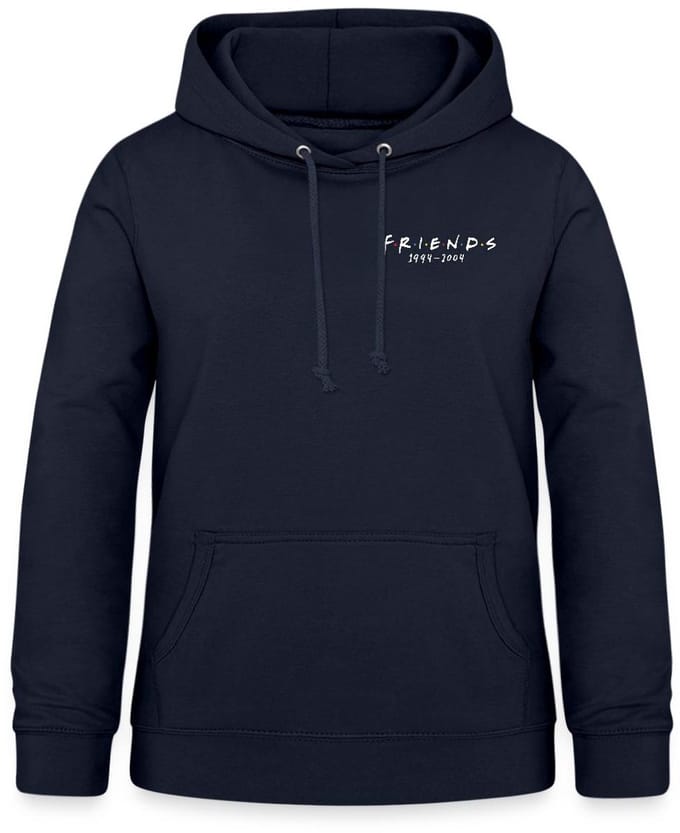 Friends Vrienden Logo 1994-2004 Hoodie Dames