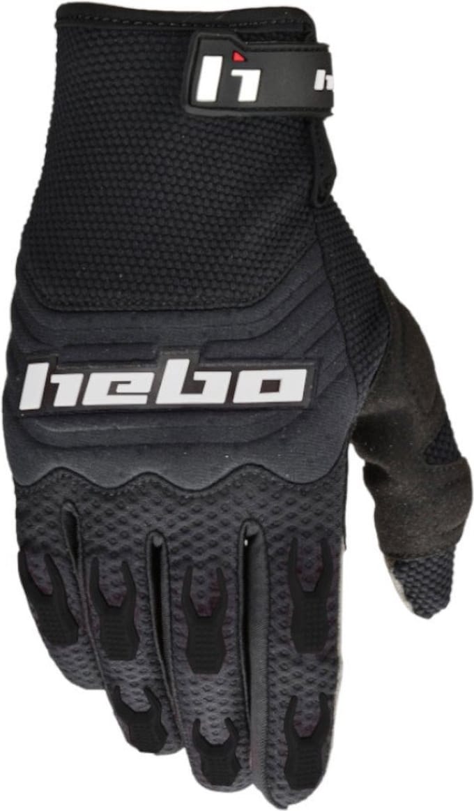 Hebo Baggy Off-road Handschoenen Zwart L / Short Man