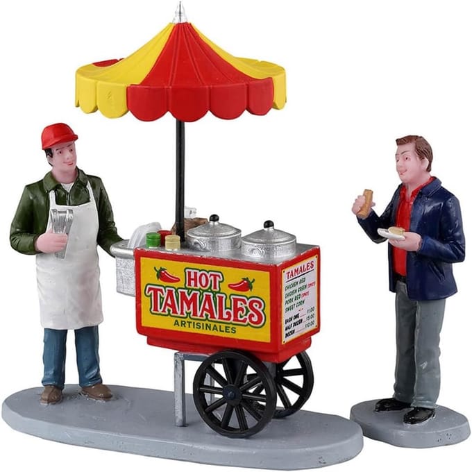 Tweedelige Set Warme Tamales Kar in Harsmodel
