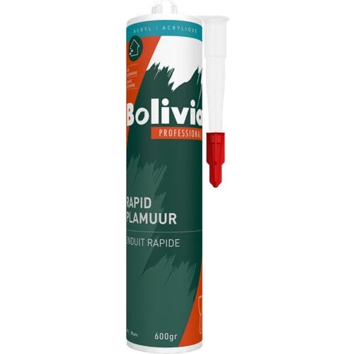 Bolivia acrylplamuur rapid 600gr koker