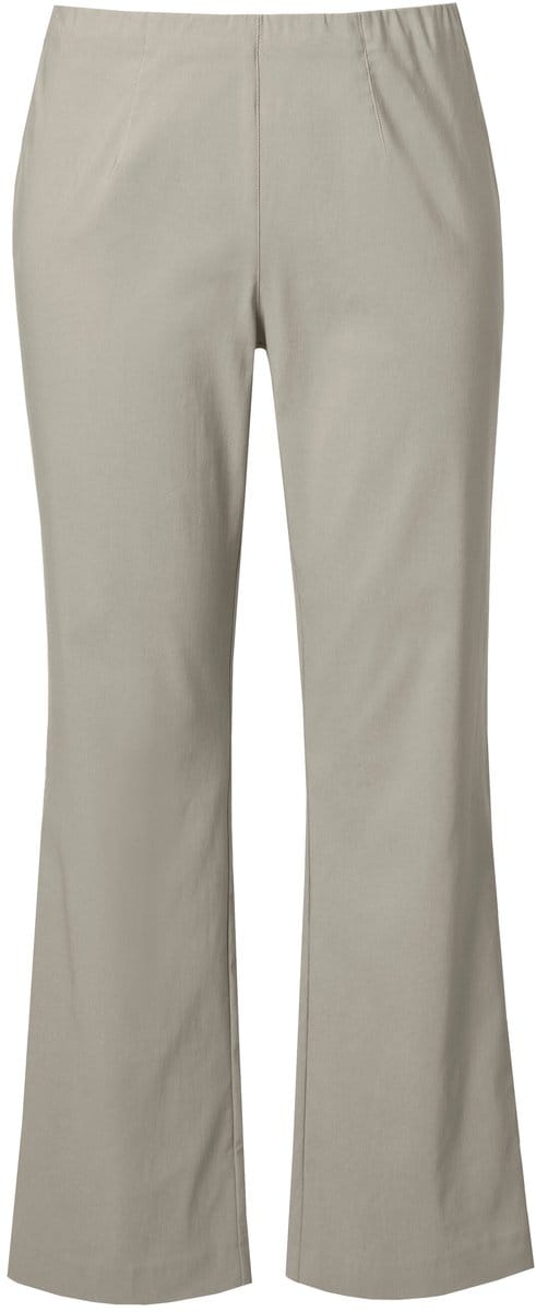 Ulla Popken - Dames - Bengalin broek - Grijs taupe - Maat 64