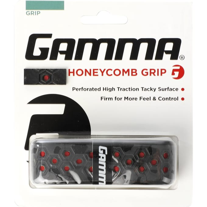 Gamma Honeycomb Cushion Grip Verpakking 1 Stuk-Zwart,Rood