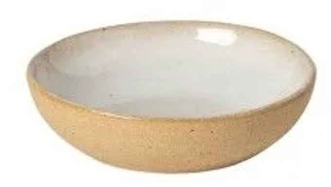 Costa Nova Marrakesh servies dipschaaltje 7 cm wit zand