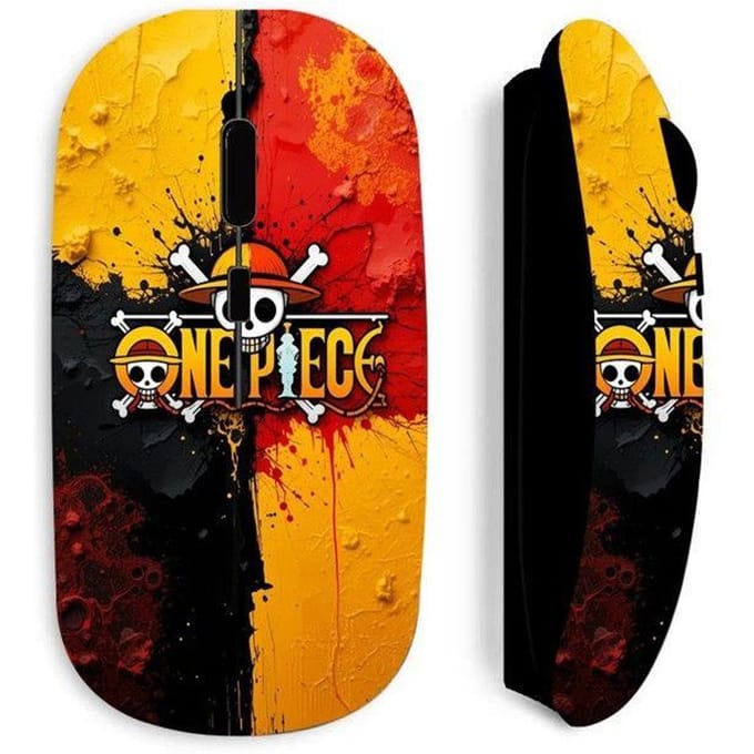 Draadloze muis - MANIACASE - One piece - Zwart - Optisch - 70 g