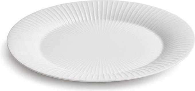 Kähler Design Hammershøi Serveerbord - Ø 40 cm - Keramiek - Wit