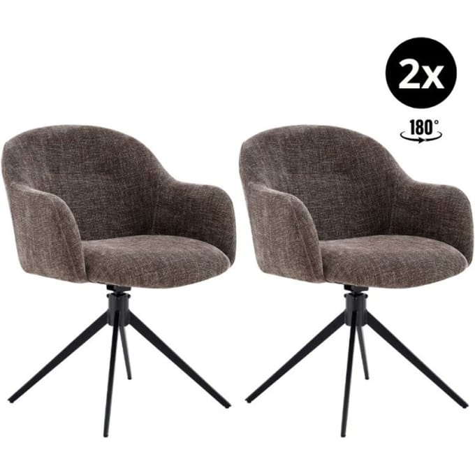 Multifurn Eetkamerstoel juul (set van 2)