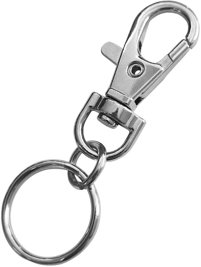 CombiCraft karabijnhaken met ring - per 10 stuks