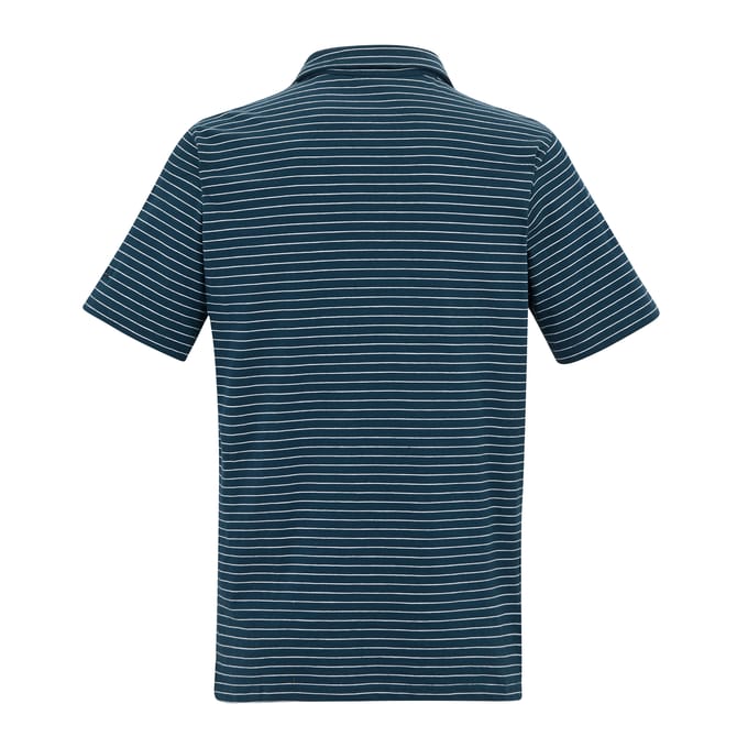 Regatta Heren Hadvo Stripe Polo Shirt (Moonlight Denim/Wit)