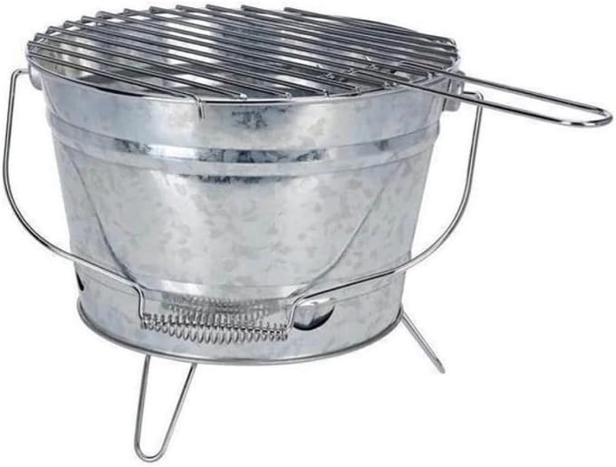 Grill BBQ van Zink met Rooster - 27 cm