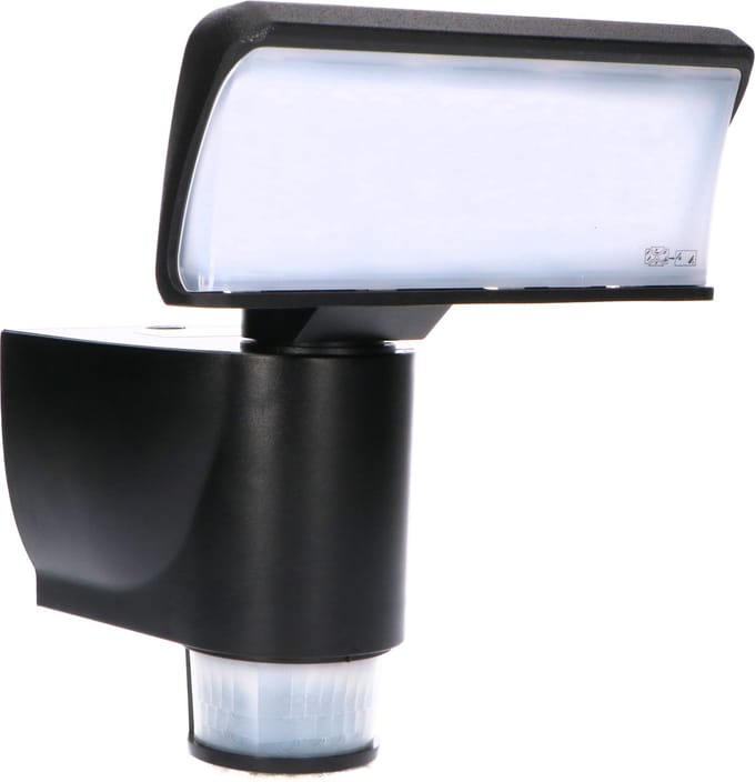 FollowMe LED Schijnwerper met sensor - Automatische bewegingsvolging - Zwart - Verstraler - Schijnwerpers