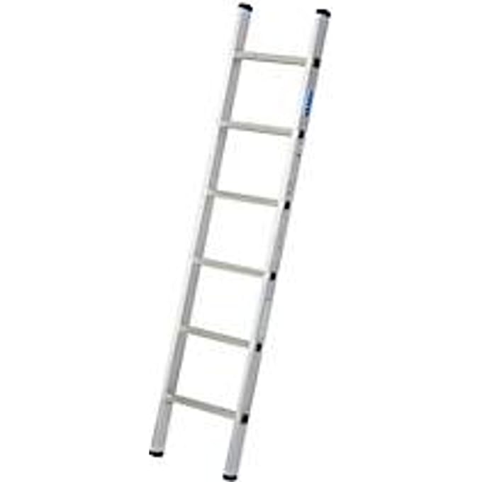 Alu-aanzetladder Stabilo, 6 sporten